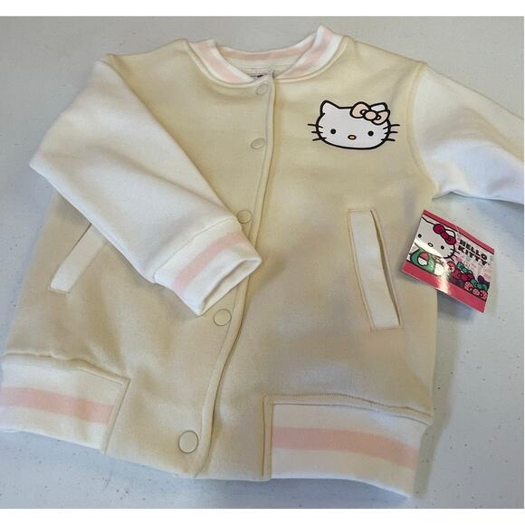New with tags! Girls Hello Kitty size 4 bomber jacket - Picture 7 of 11